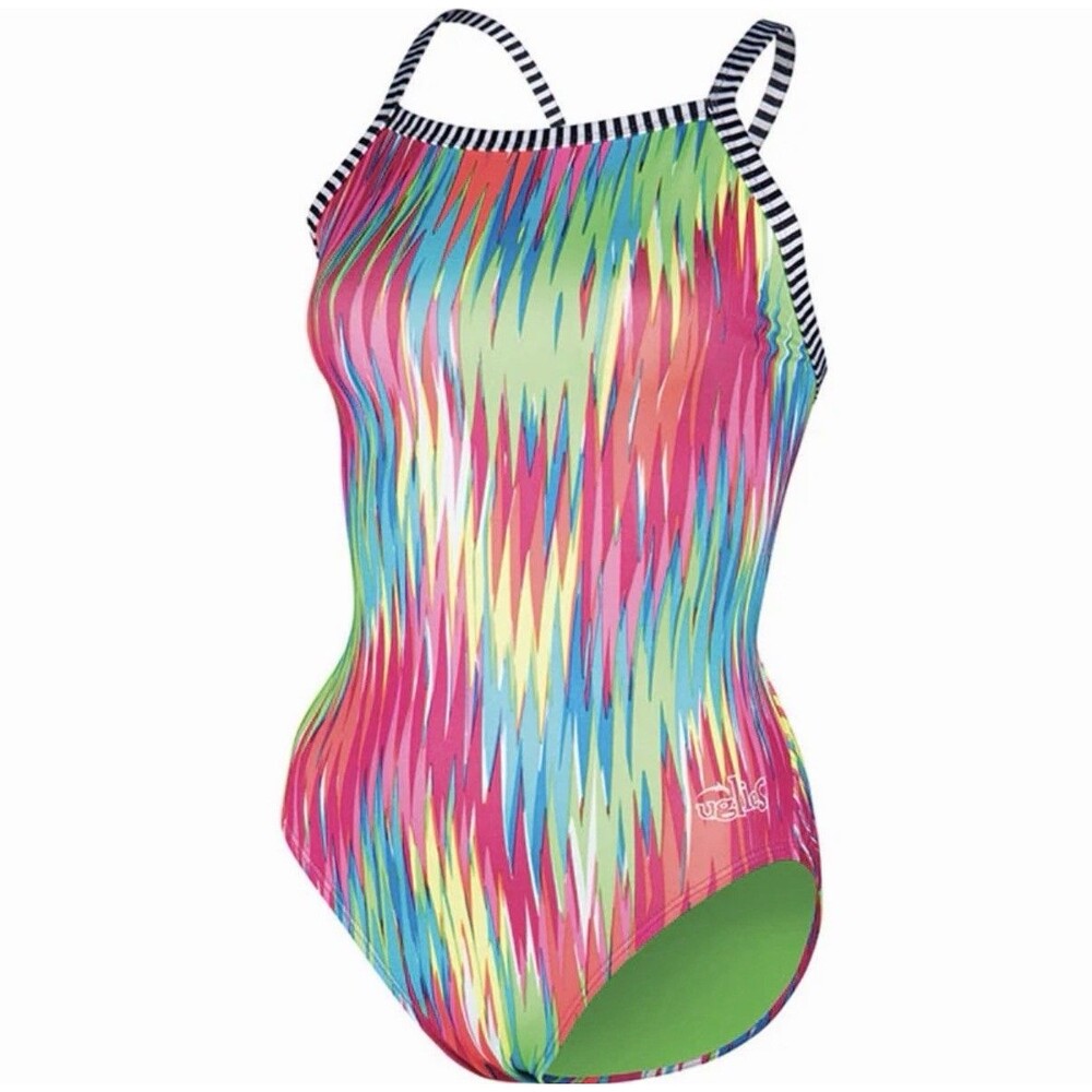 Dolfin Uglies® Women's SIZE 40 Radar V-2 Back One Piece Swimsuit
